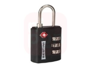 Cadeado TSA Com Combinação Sestini