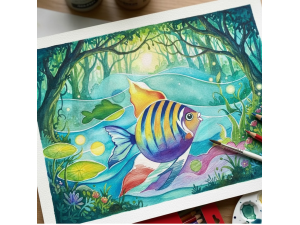 Lápis de Cor 48 Cores Aquarelável - Faber-Castell