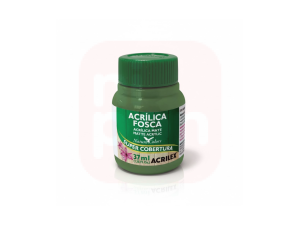 Tinta Acrílica Fosca 37ml – Verde Musgo 